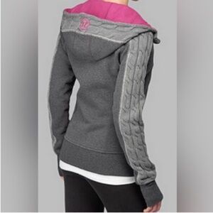 Lululemon Limited Edition Cable-Knit Scuba Hoodie